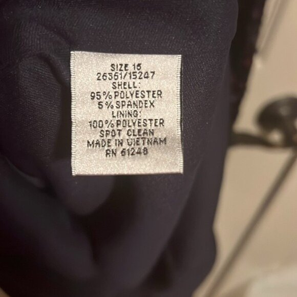 Jackie Jon‎ Blue Sequin Stretch Dress - Size 16 | Party-Ready & Comfortable - Picture 6 of 9